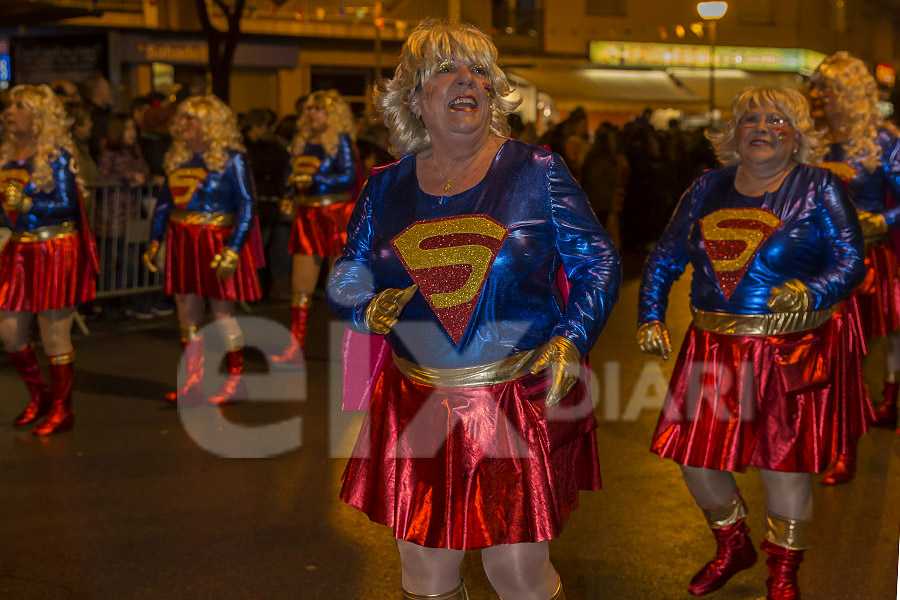 Rua del Carnaval de Les Roquetes del Garraf 2017